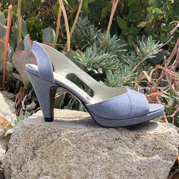 Cri de coeur vegan slingback heels - Picture 7 of 8